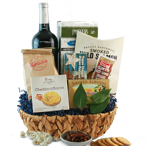 A Toast To You Wine Gift Basket
